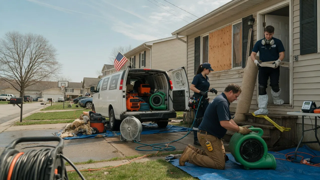 Water Damage Restoration in Caledonia, OH near me